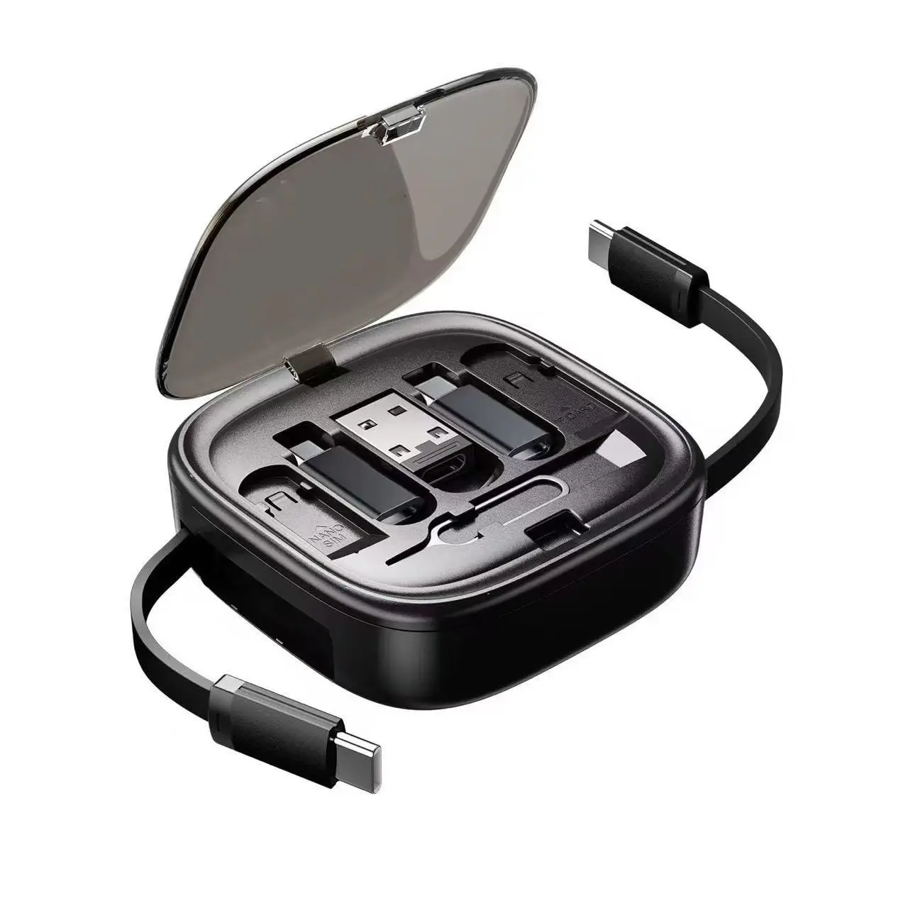 60W 6-in-1 USB Adapter Kit